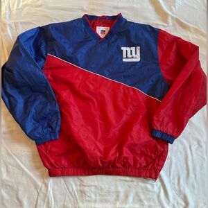 VINTAGE NFL Giants pullover windbreaker